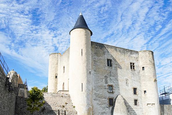 Cour du château Noirmoutier-en-l'île ©Léa Filisetti