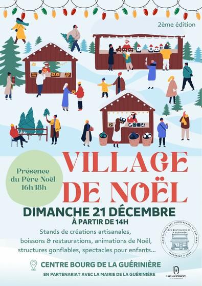 Village de Noël 2025 - Ville de la Guérinière