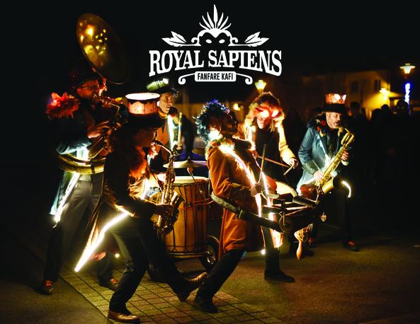 fanfare Kafi spectacle Royal Sapiens - Bastien Huygue