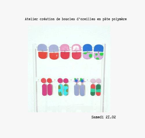 Atelier pâte polymère février 2026 - Voy
