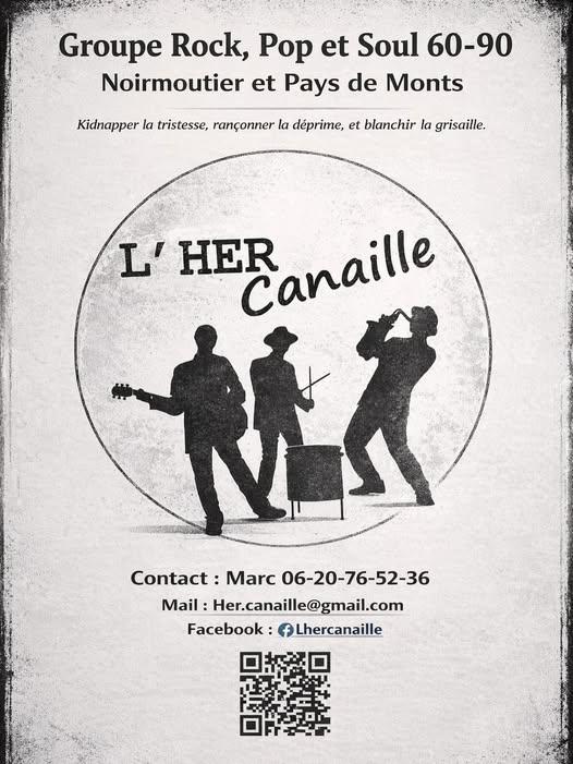 24 avril 2026 - Concert du groupe l'her Canaille au Cabanon NO