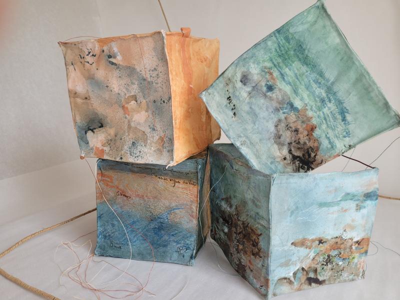 Du 5 au 14 septembre 2025 - Exposition de peintures, installations et sculptures Ö MER par BARBAROUX, Armelle DESCOTIS & Bernard SOUESME