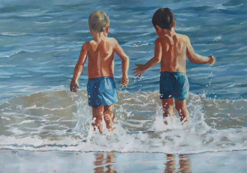 Du 14 au 20 août 2025 - Exposition de peinture à l'huile ou à l'aquarelle MER VEILLEUSE par Yvonne GENU-MAURICE