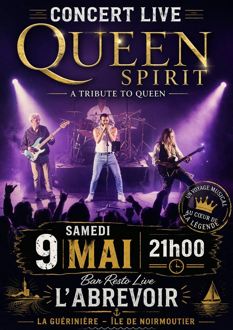 9 mai 2026 - Concert live : Queen Spirit