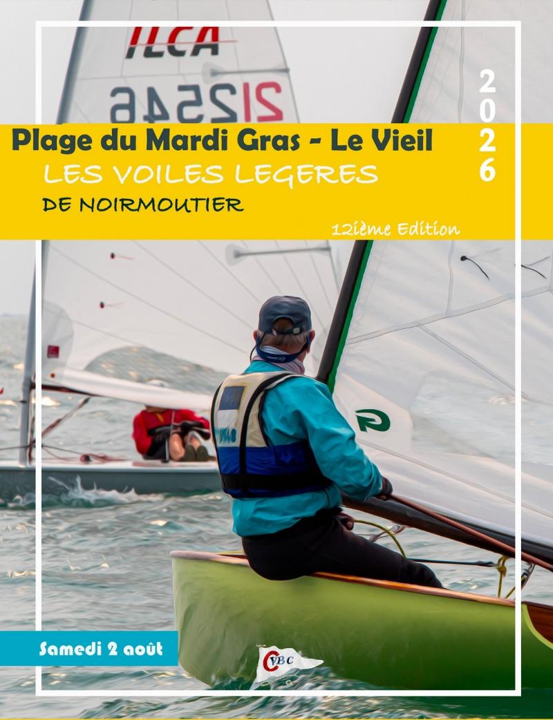 2 août 2026 - 12e Édition de la Régate des voiles légères de Noirmoutier