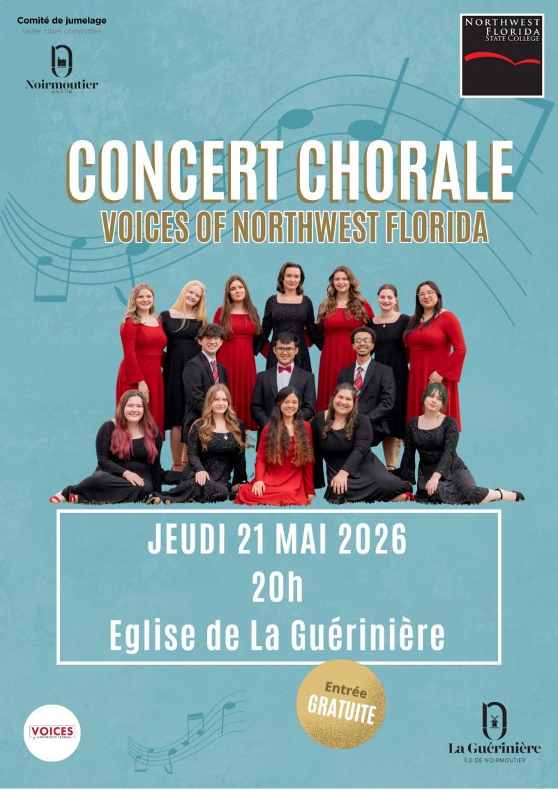21 mai 2026 - Concert chorale : Voices of Northwest Florida