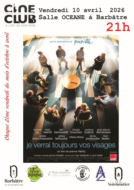 10 avril 2026 - Projection de film : Je verrai toujours vos visages