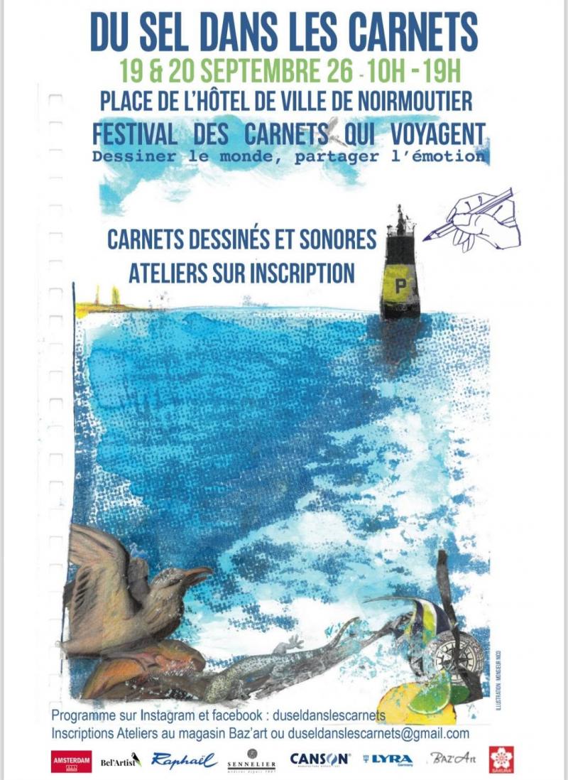 19 et 20 septembre 2026 - Ateliers : Du Sel dans les Carnets