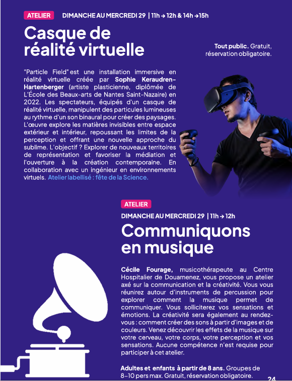 29 octobre 2025 - Festival des Sciences JOUR 5