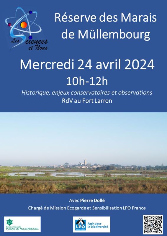 24 avril 2024 - Visite des Marais de Müllembourg Le 24 avr 2024