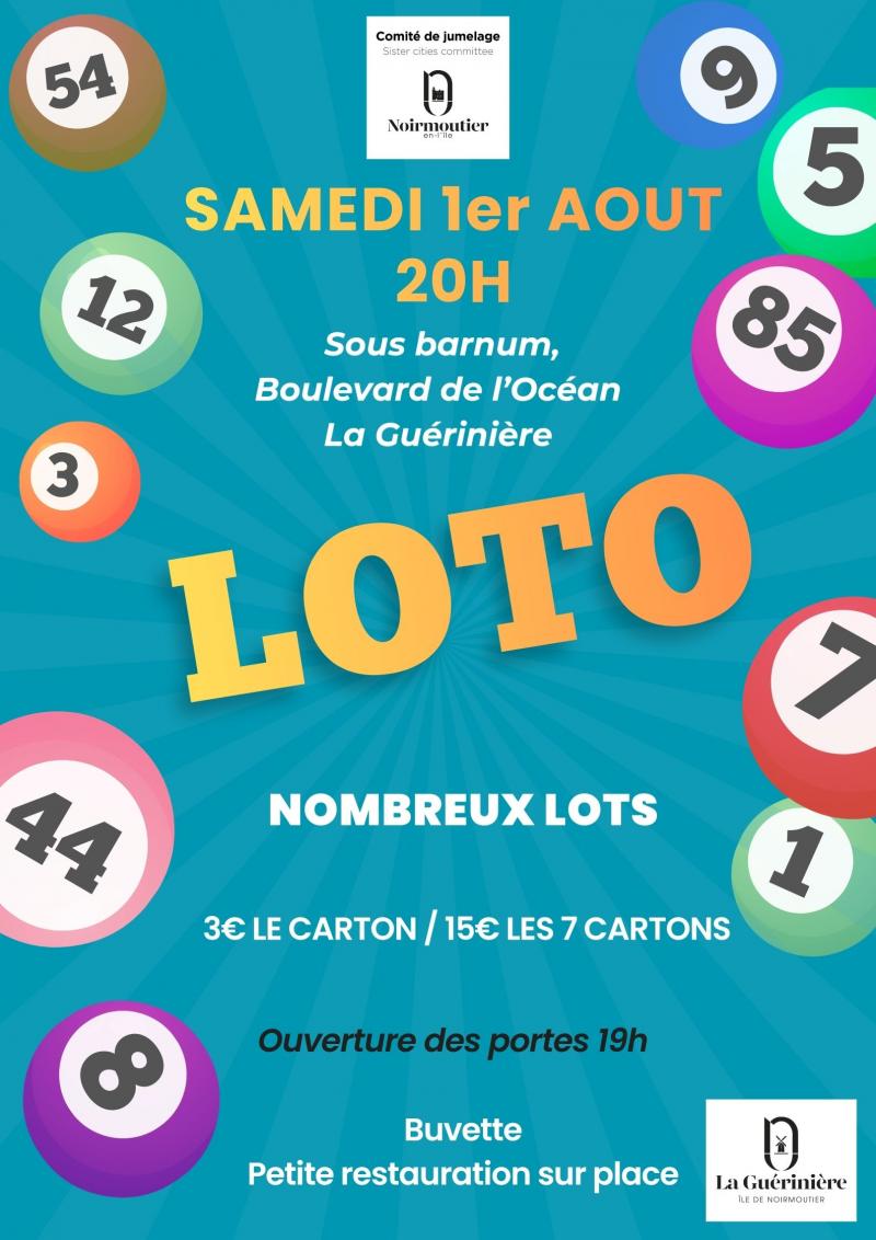 1er août 2026 - Week-end de la f'estivale ! : Loto !