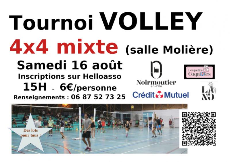 16 août 2025 - Tournoi de Volley 4x4 mixte CASSAV