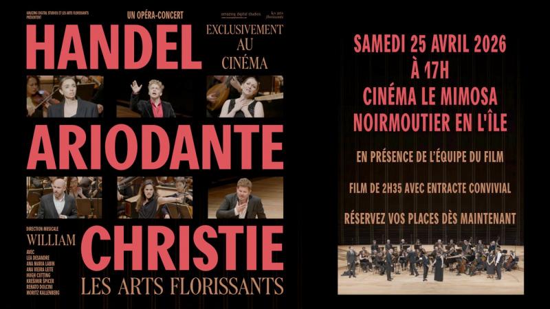 1er mai 2026 - Film musical : Ariodante