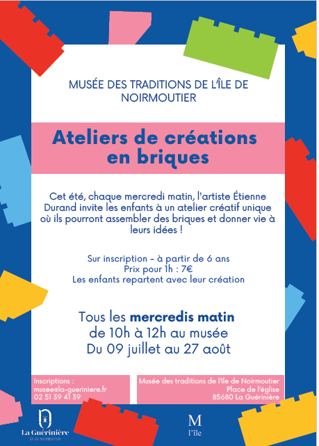 13 Août 2025 - Atelier de créations en briques