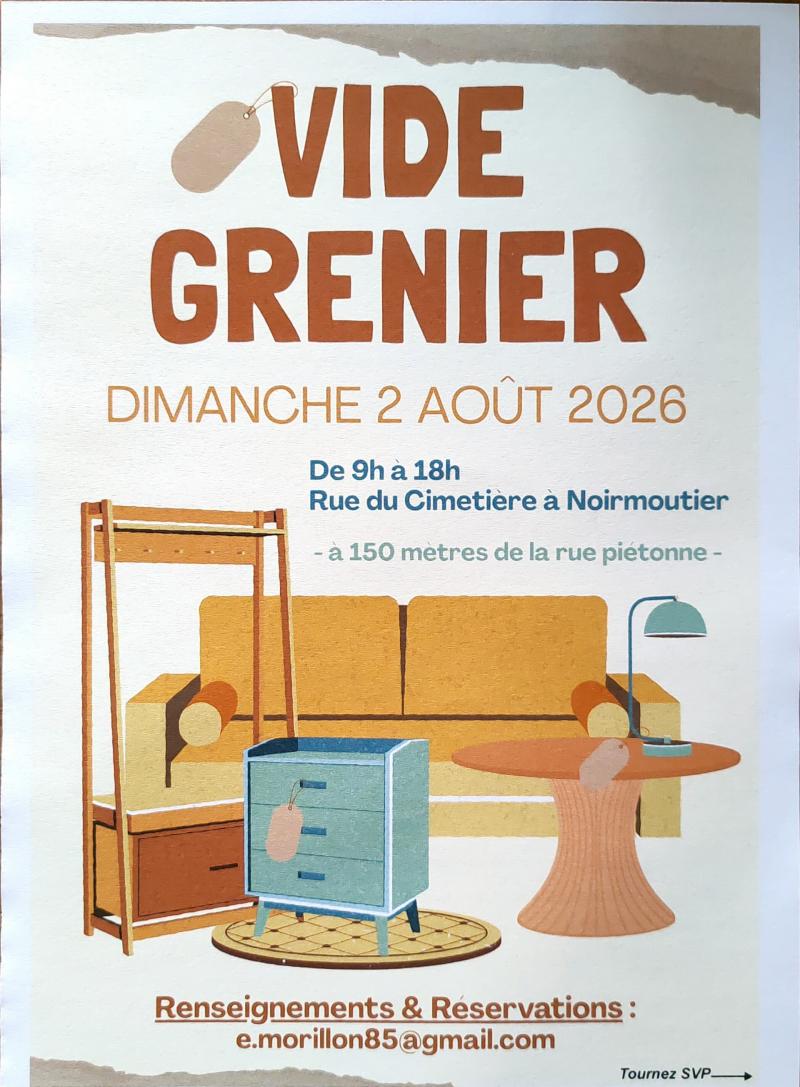 2 août 2026 - Vide grenier