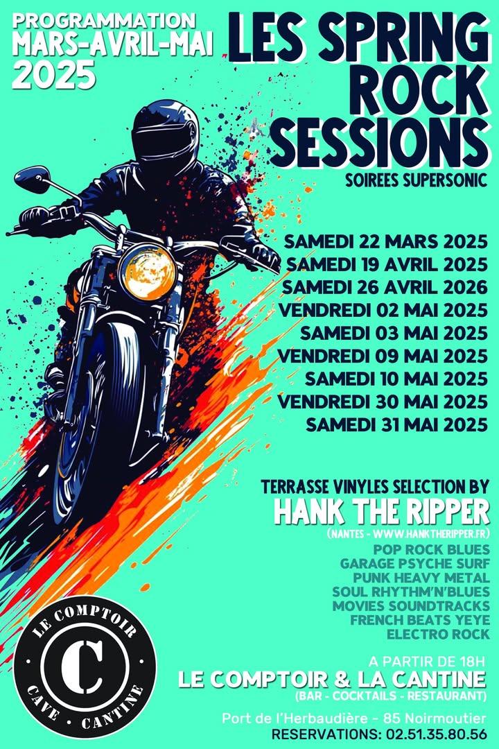 30 mai 2025 - Les Spring Rock Sessions au Comptoir