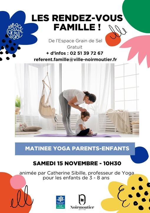 15 novembre 2025 - Matinée yoga parents-enfants
