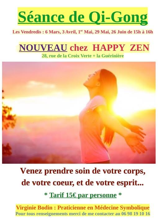 1er mai 2026 - Séance de Qi-Gong au Happy Zen