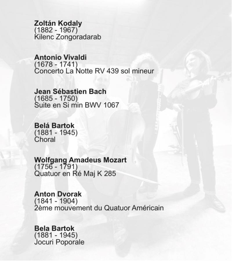 11 juillet 2025 - Concert Quatuor Zoltán