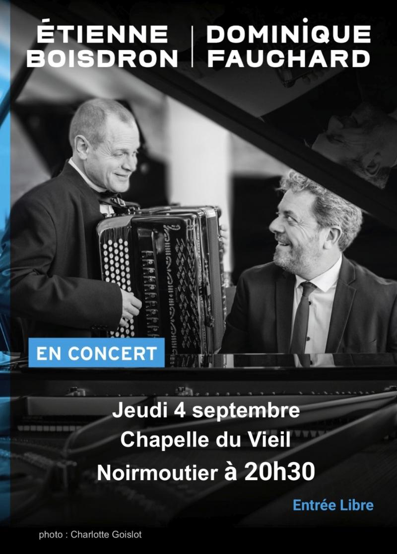 4 septembre 2025 - Concert de Étienne BOISDRON et Dominique FAUCHARD
