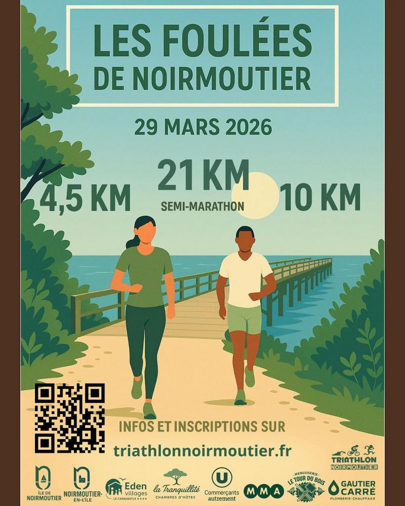 29 mars 2026 - Les Foulées de Noirmoutier