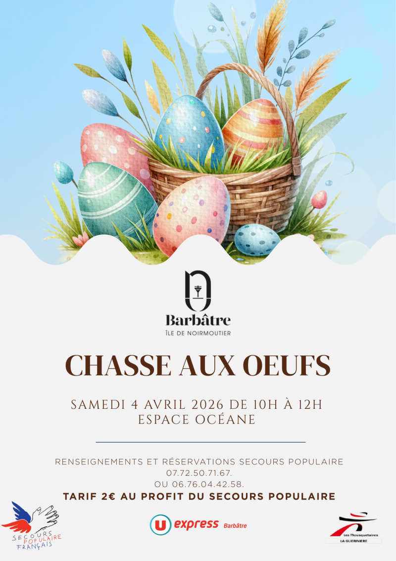 4 avril 2026 - Chasse aux oeufs