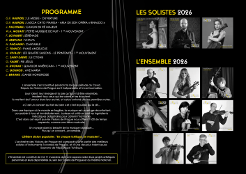31 mai 2026 - Concert les Violons de Prague
