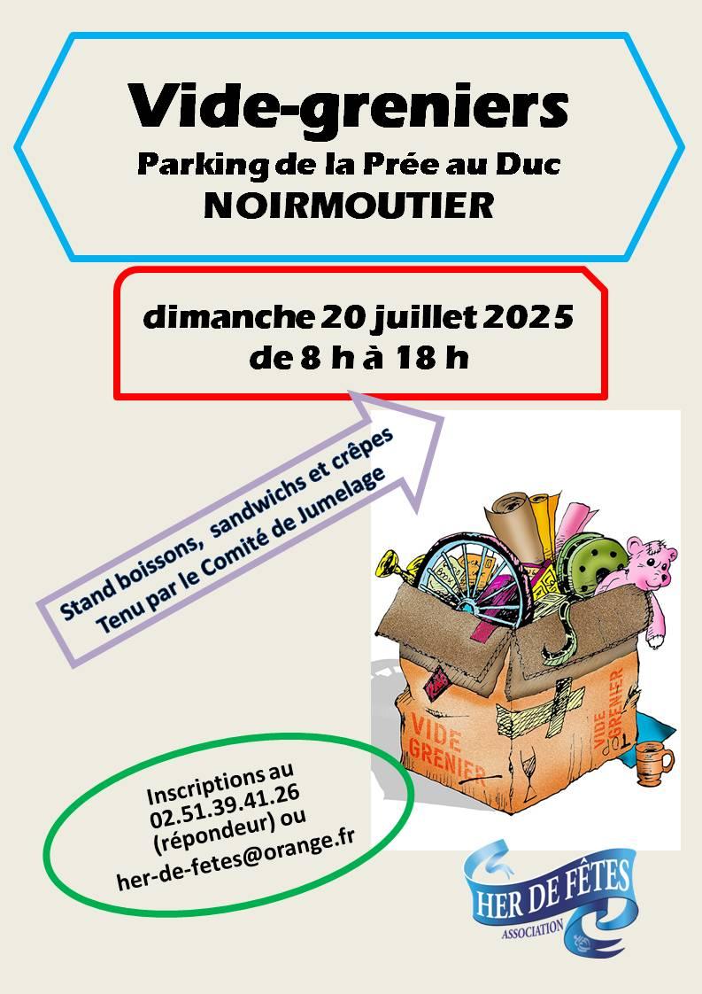 20 juillet 2025 - Vide-greniers par Her de Fêtes