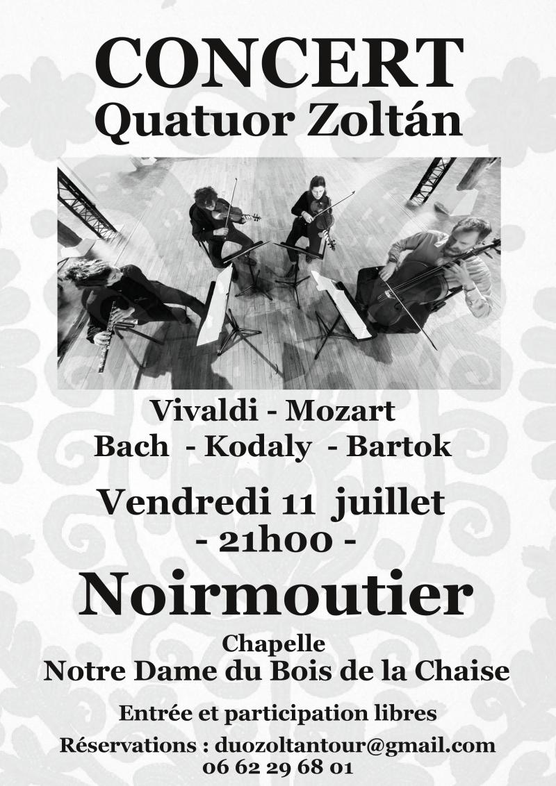 11 juillet 2025 - Concert Quatuor Zoltán