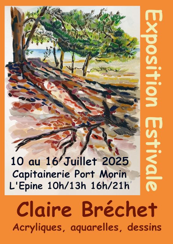 Du 10 au 16 juillet 2025 - Exposition estivale par Claire BRÉCHET