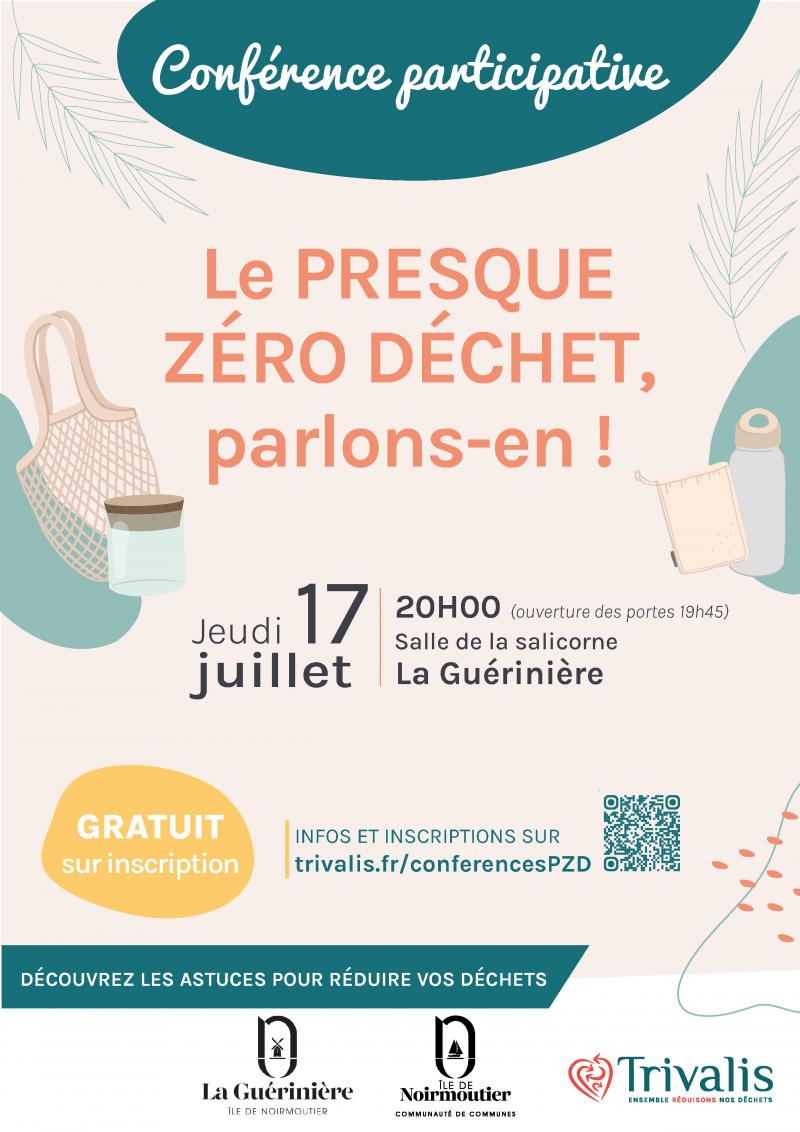 17 juillet 2025 - Conférence : Le Presque Zéro déchet, parlons-en !