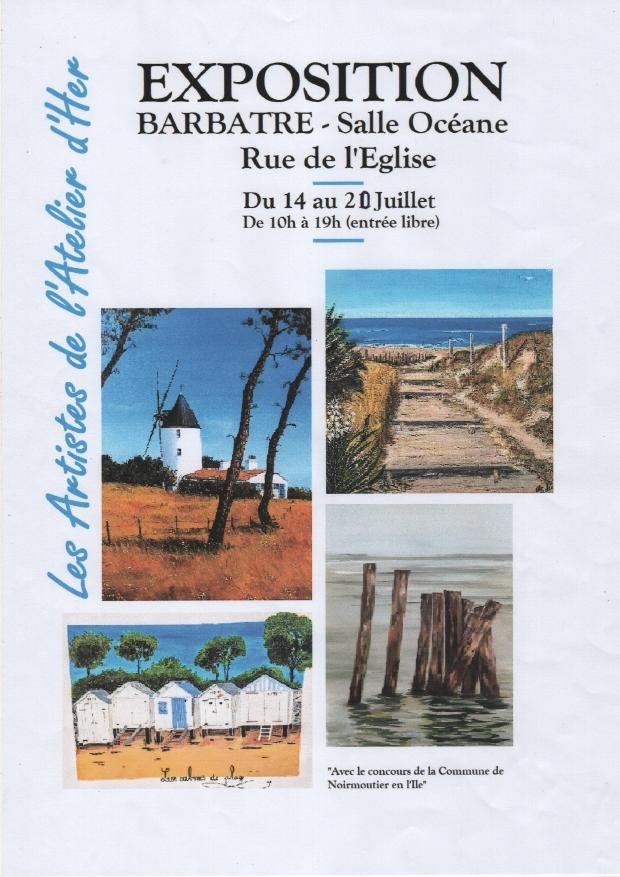 Du 14 au 20 juillet 2025 - Exposition : L'Her et la Couleur par L'atelier d'Her