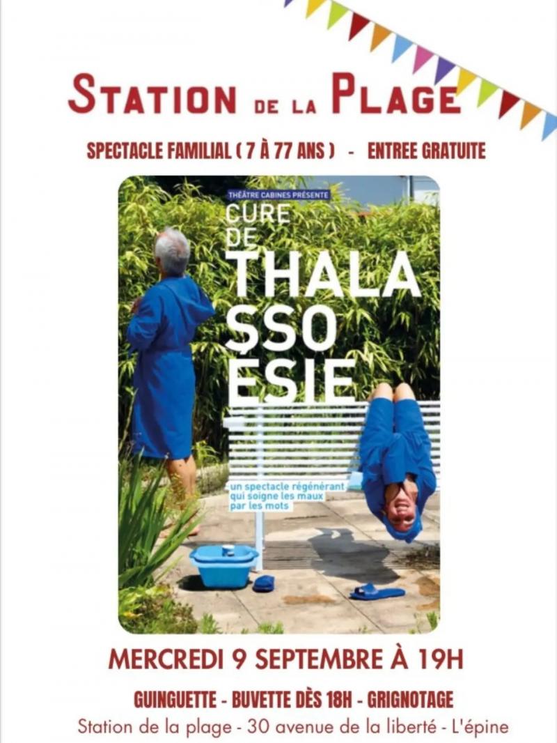 9 septembre 2026 - Théâtre : Cure de Thalassoésie