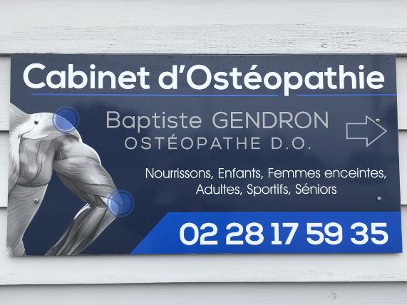 Baptiste Gendron - Cabinet d'Ostéopathie