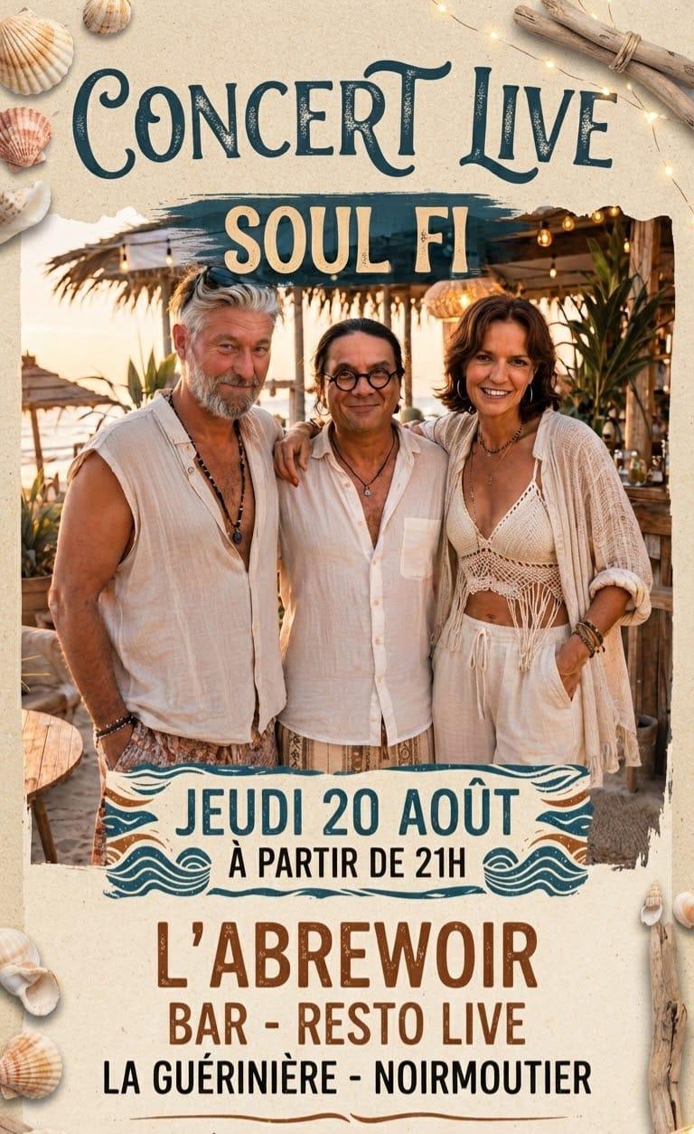 20 août 2026 - Concert : Soul Fi à l'Abrewoir