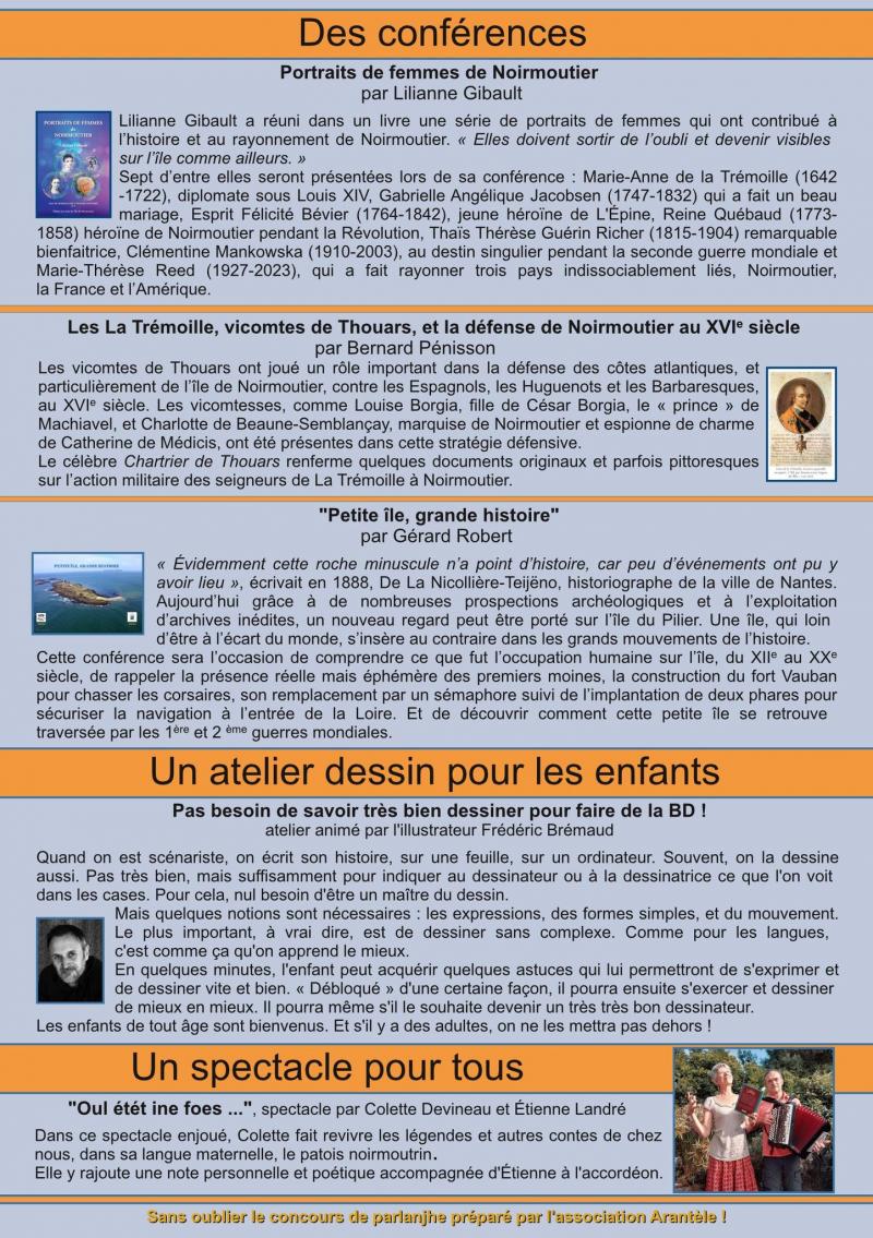 1er et 2 août 2025 - 17ème édition du Salon du Livre et des Arts