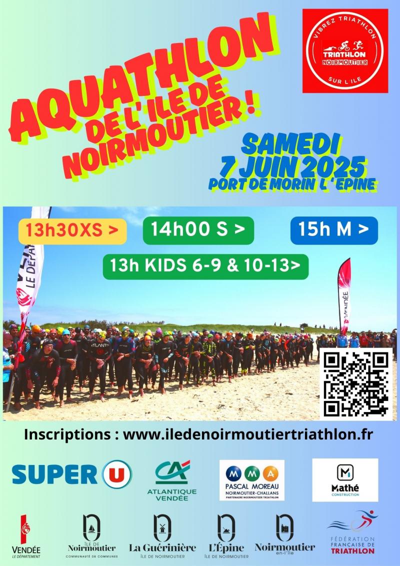7 juin 2025 - Aquathlon de l'île de Noirmoutier
