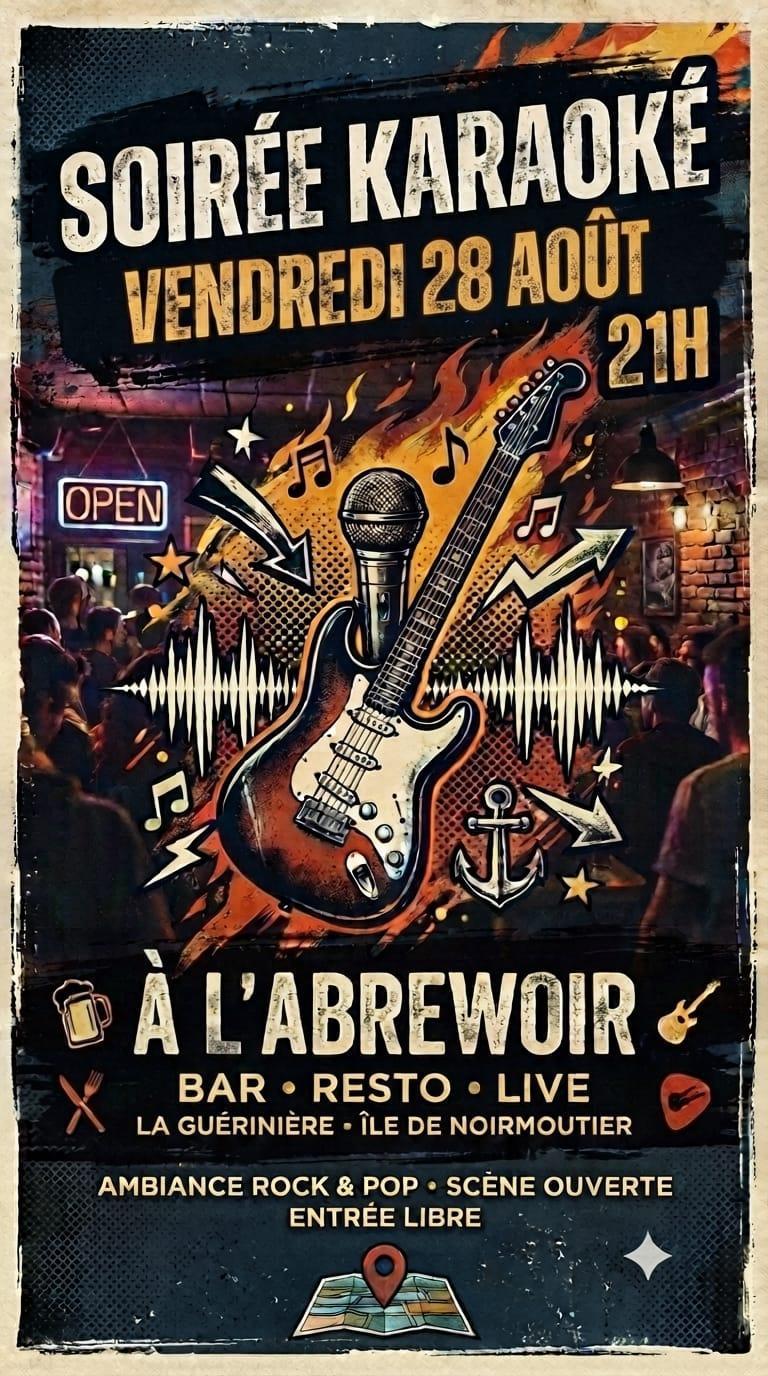 28 août 2026 - Soirée karaoké à l'Abrewoir