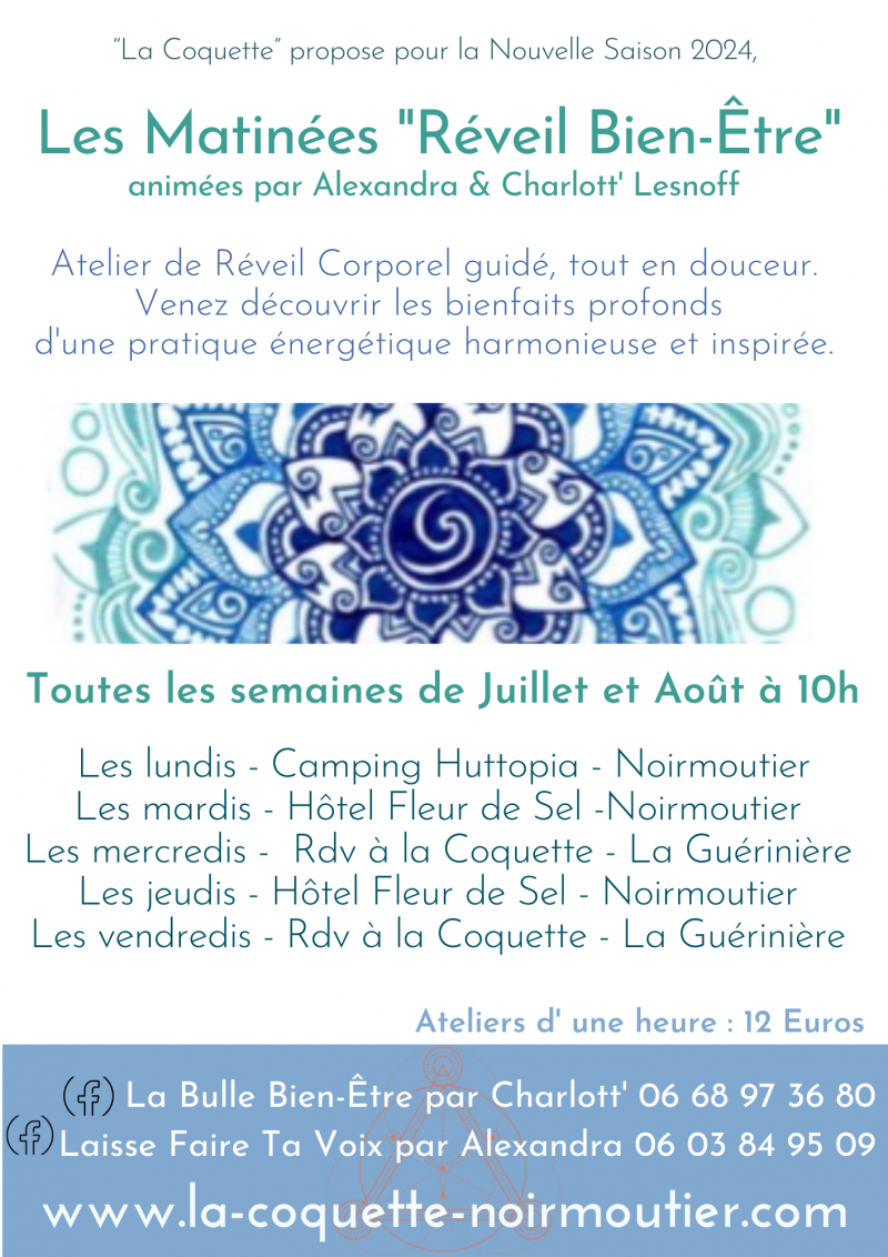 La Coquette - Noirmoutier /                            Centre d' ART & de SOIN