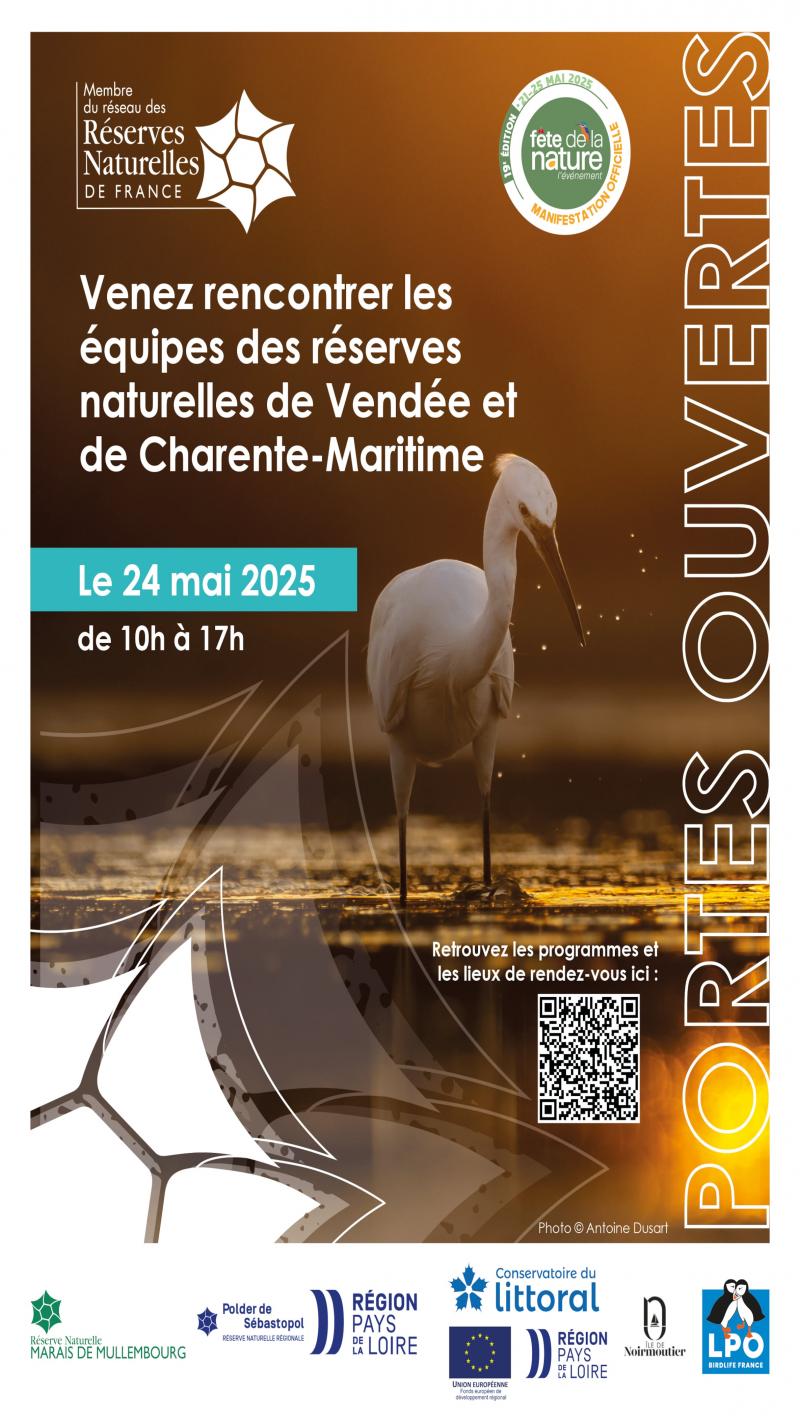 24 Mai 2025 - Portes ouvertes des réserves naturelles de l'île de Noirmoutier - Réserve de Mullembourg
