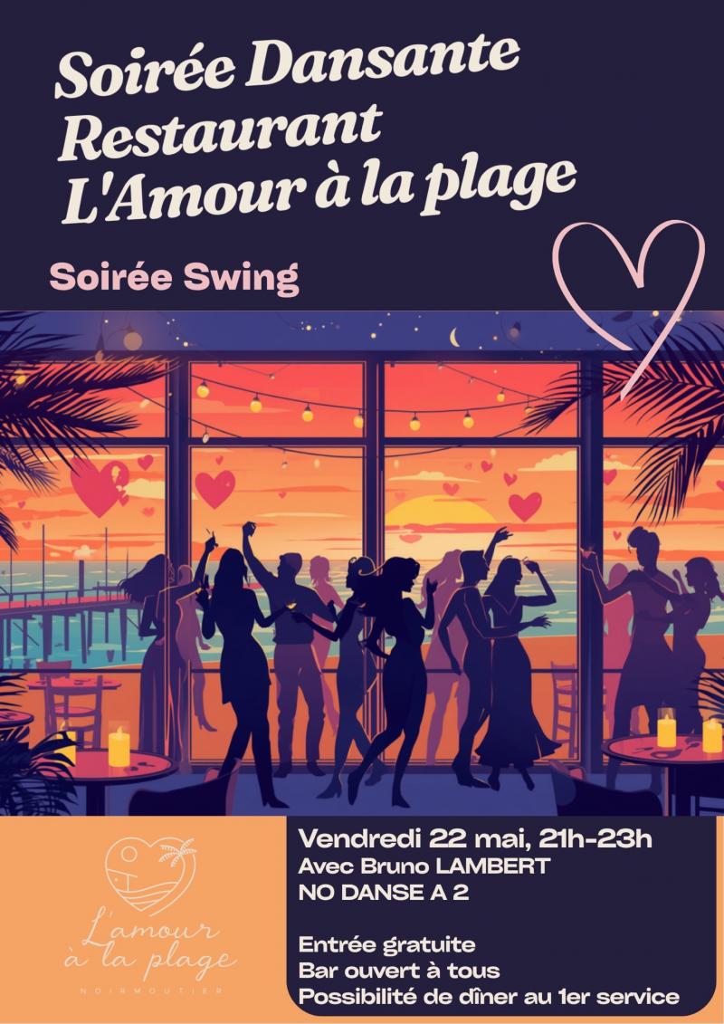 22 mai 2026 - Soirée Swing à L'Amour à la Plage