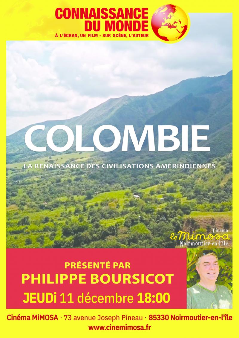 11 décembre 2025 - Connaissance du Monde : Colombie, la renaissance des civilisations amérindiennes