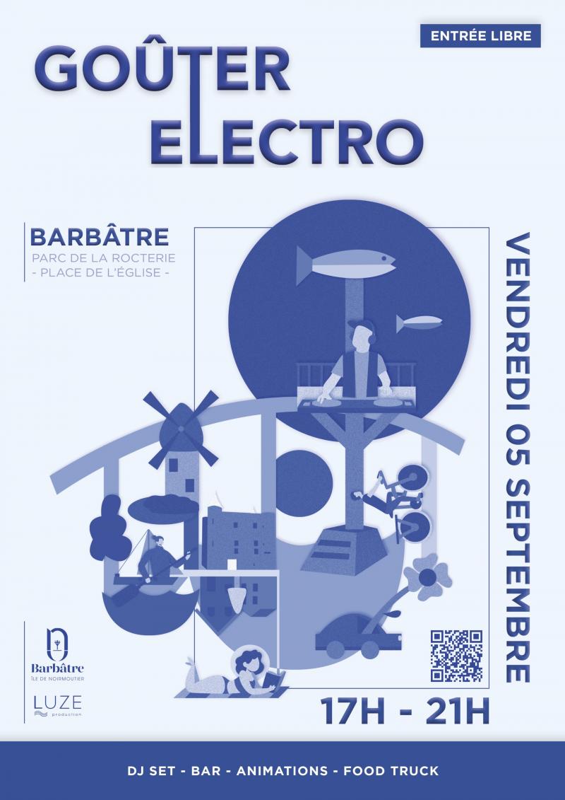 5 septembre 2025 - Goûter électro au parc de la Rocterie et sur la place de l'Église