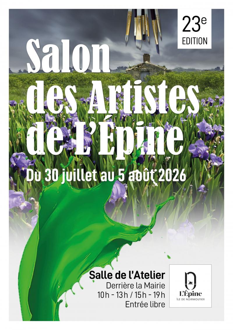 Du 30 juillet au 5 août 2026 - Salon des artistes peintres de L'Épine