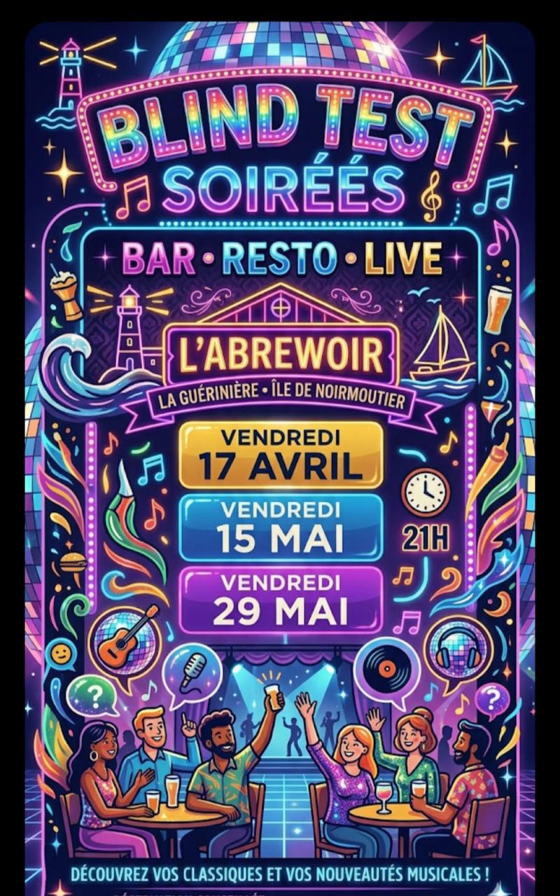 15 mai 2026 - Soirée Blind Test
