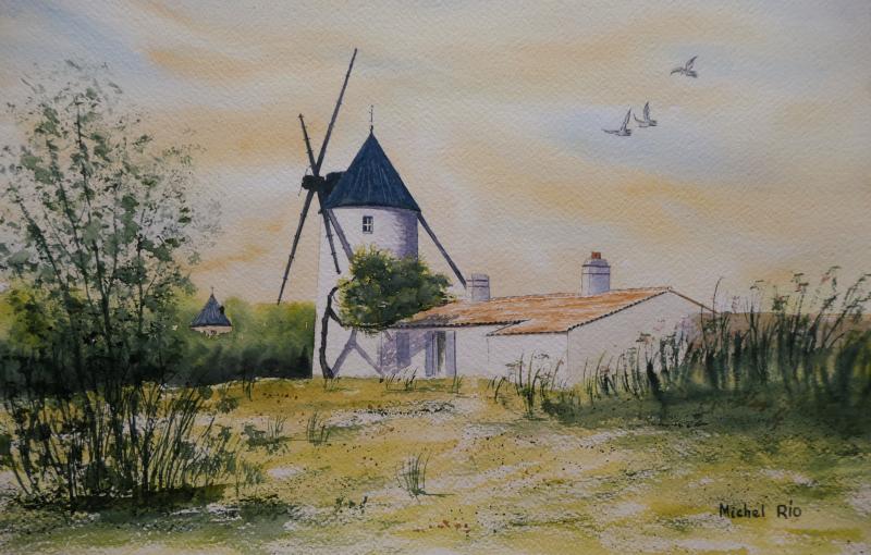 Du 13 au 19 août 2026 - Exposition : Lumières, ombres et couleurs à l'aquarelle par Michel RIO
