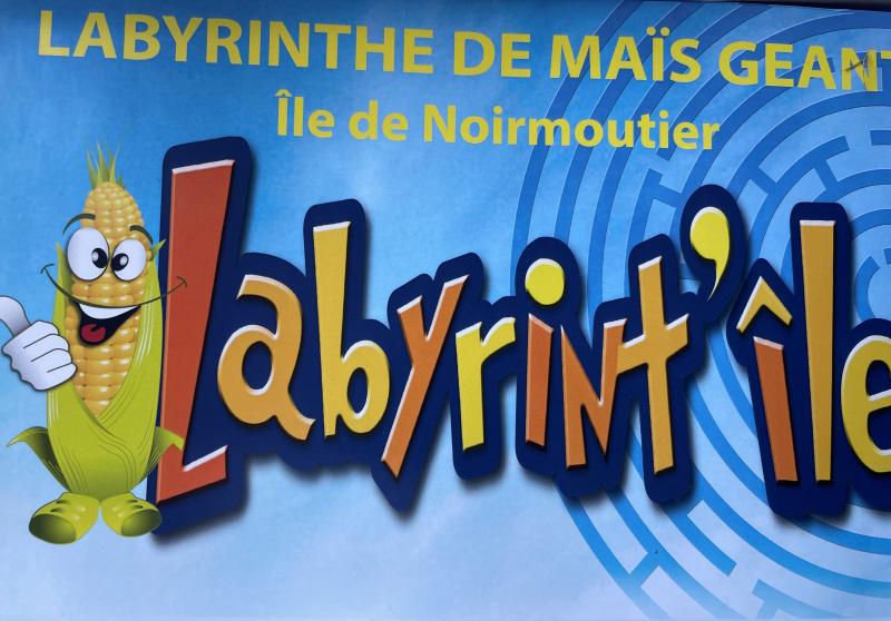 Labyrint'île - Labyrinthe de maïs géant