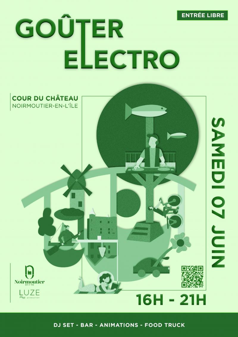 7 juin 2025 - Goûter électro dans la cour du Château