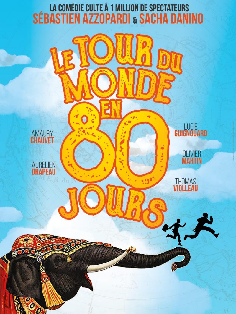 23 juillet 2026 - Théâtre : 80 jours autour du monde