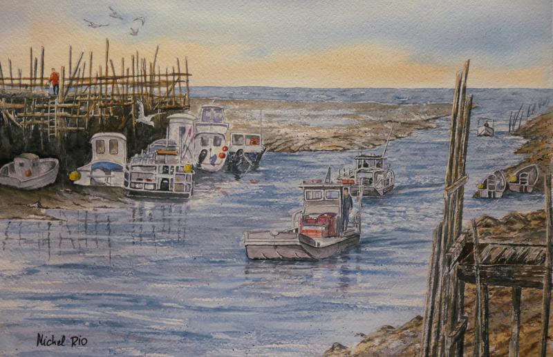 Du 27 juillet au 2 août 2026 - Exposition : Lumières, ombres et couleurs à l'aquarelle par Michel Rio